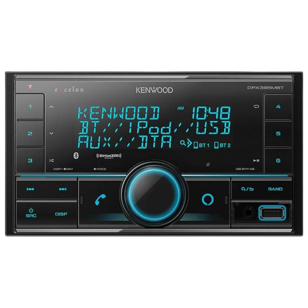 CD/MDプレイヤー(KENWOOD)✴高級感あるオーディオ✴ Kenwood DPX395MBT Digital Media (Does Not Play Discs) with Amazon